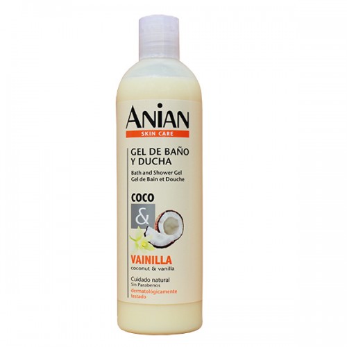 Anian Coconut and Vanilla Shower Gel