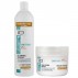 IO Planet Sanitising Body Gel and Moisturising Body Cream with original Lemon extract, Aloe Vera and Papaya