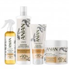 Anian Pack Liquid Keratin, Shampoo, Cconduitioner, Mask  with Keratin, Jojoba and Shea Butter